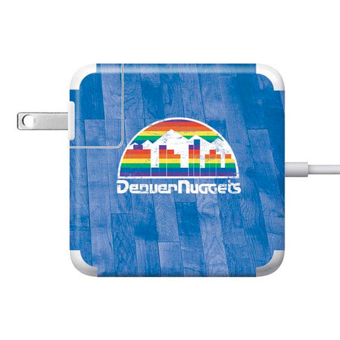 NBA Denver Nuggets Hardwood Classics 85W Power Adapter (15 and 17 inch MacBook Pro Charger) Skin