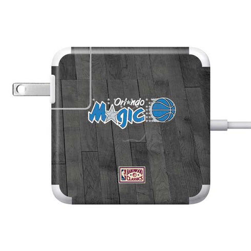 NBA Orlando Magic Hardwood Classics 85W Power Adapter (15 and 17 inch MacBook Pro Charger) Skin