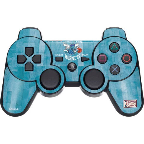 NBA Charlotte Hornets Hardwood Classics PS3 Dual Shock wireless controller Skin