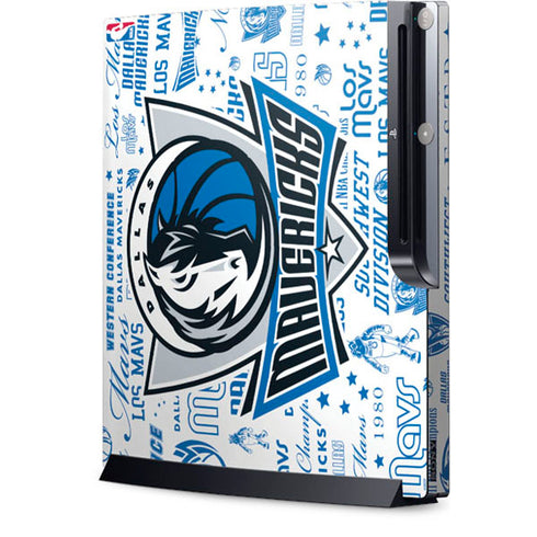 NBA Dallas Mavericks Historic Blast Playstation 3 & PS3 Slim Skin