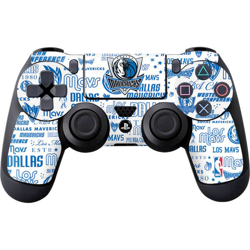 NBA Dallas Mavericks Historic Blast PlayStation PS4 Skins