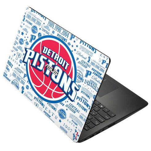 NBA Detroit Pistons Historic Blast Asus X502CA 15.6 Skin