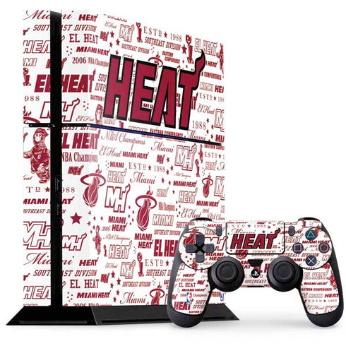 NBA Miami Heat Historic Blast PlayStation PS4 Skins