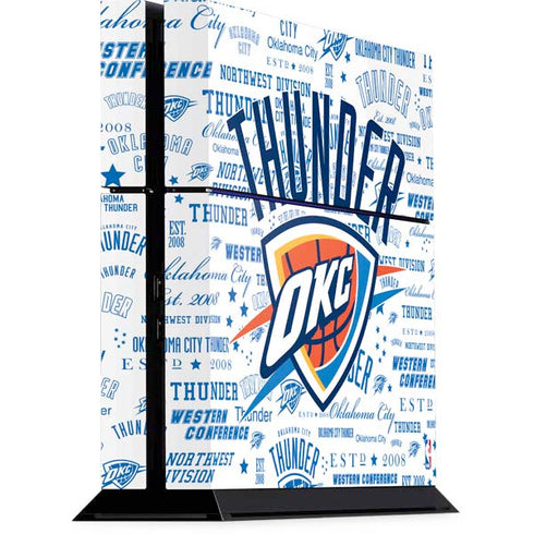 NBA Oklahoma City Thunder Historic Blast PlayStation PS4 Skins
