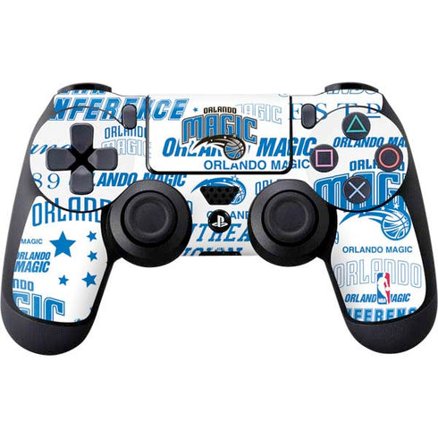 NBA Orlando Magic Historic Blast PS4 Controller Skin
