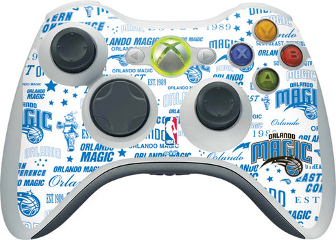 NBA Orlando Magic Historic Blast Xbox 360 Wireless Controller Skin