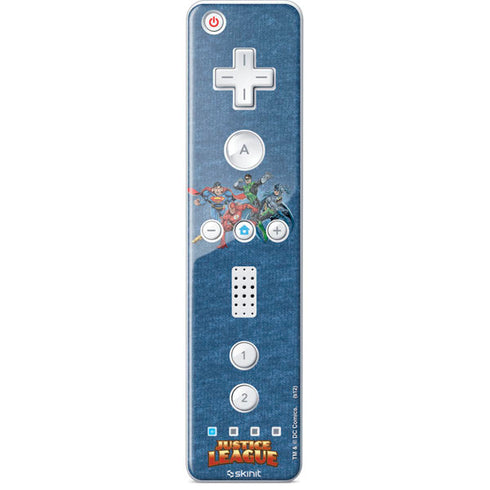 Justice League Action Pose Charcaters Nintendo Skins