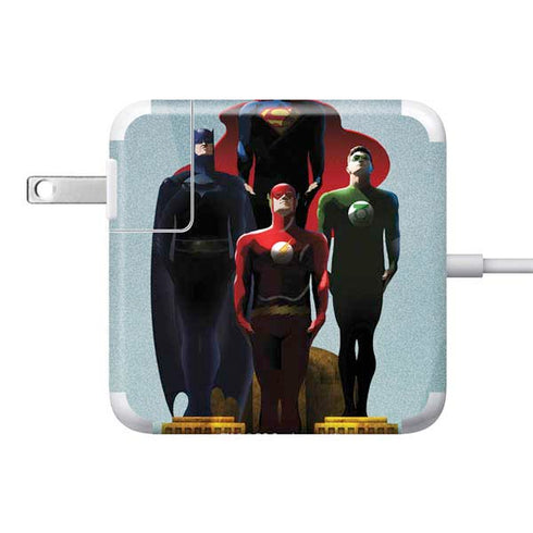 Justice League Standing Pose Team 85W Power Adapter (15 and 17 inch MacBook Pro Charger) Skin