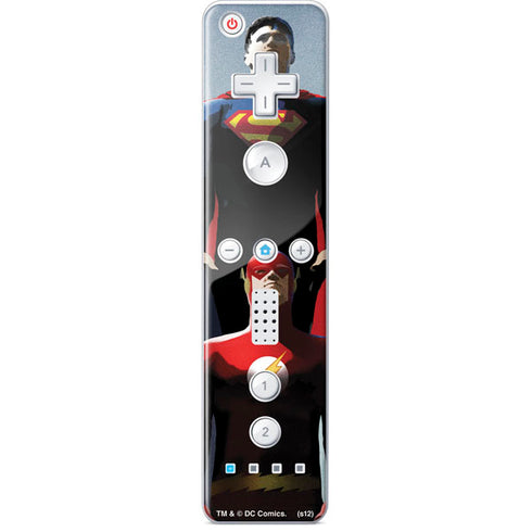 Justice League Standing Pose Team Wii Remote Controller Skin
