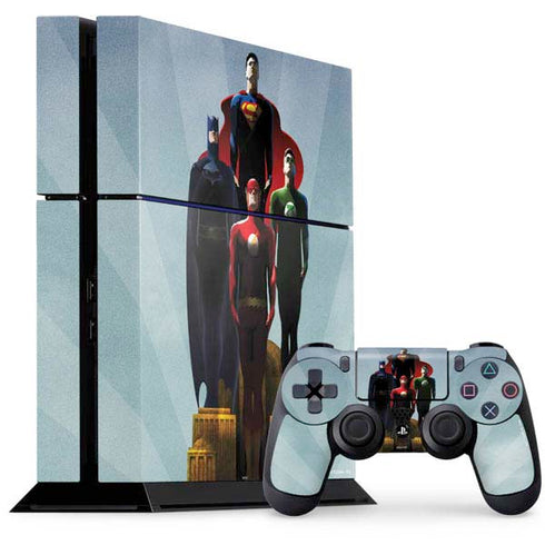 Justice League Standing Pose Team PlayStation PS4 Skins