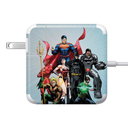 Justice League Heroes Stance 1 85W Power Adapter (15 and 17 inch MacBook Pro Charger) Skin