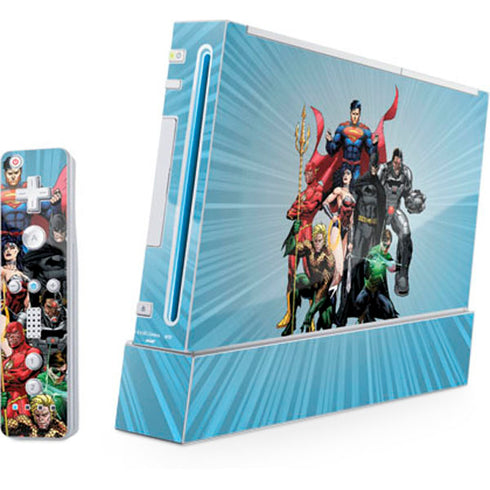 Justice League Heroes Stance 1 Wii (Includes 1 Controller) Skin
