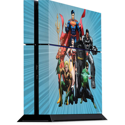 Justice League Heroes Stance 1 PlayStation PS4 Skins