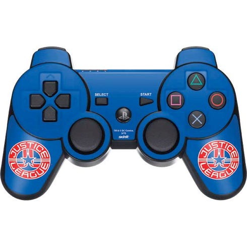 Justice League Emblem PS3 Dual Shock wireless controller Skin