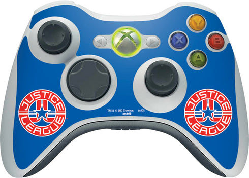 Justice League Emblem Xbox 360 Wireless Controller Skin