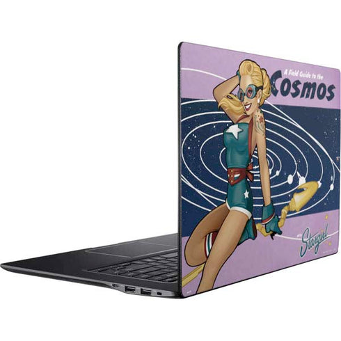 DC Comics Bombshells Stargirl- Field Guide to Cosmos Ativ Book 9 (15.6in 2014) Skin
