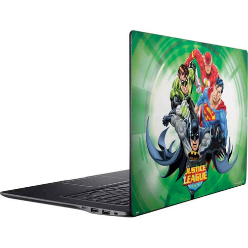Justice League Team Power Up Green Ativ Book 9 (15.6in 2014) Skin