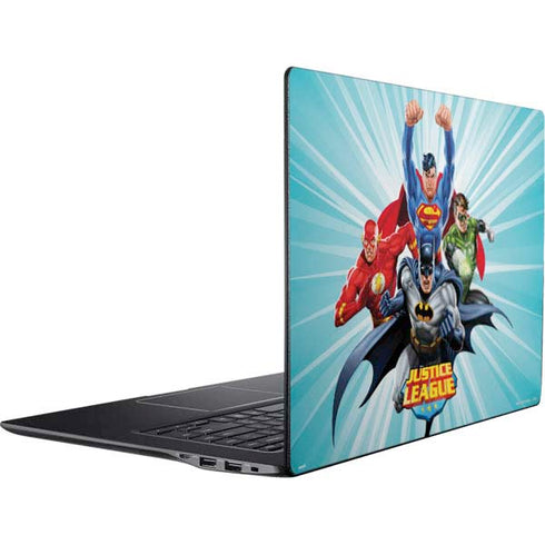 Justice League Team Power Up Ativ Book 9 (15.6in 2014) Skin
