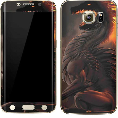 LA Williams Belial Dragon by LA Williams Galaxy S7 Edge Skin