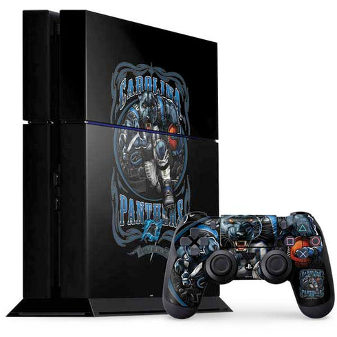 Liquid Blue NFL Carolina Panthers Running Back PlayStation PS4 Skins