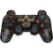 Liquid Blue Skull Entwined with Roses PS3 Dual Shock wireless controller Skin
