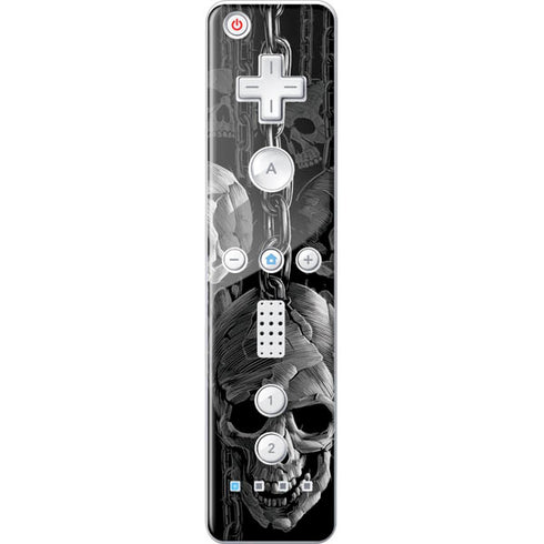 Liquid Blue Hanging Out Wii Remote Controller Skin