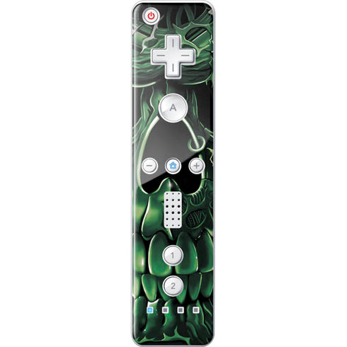 Liquid Blue Terminator Dragon Wii Remote Controller Skin