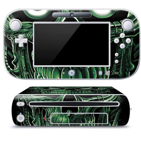 Liquid Blue Terminator Dragon Wii U (Console + 1 Controller) Skin