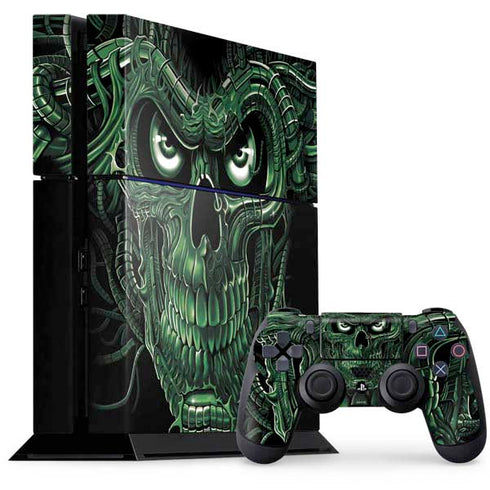 Liquid Blue Terminator Dragon PlayStation PS4 Skins