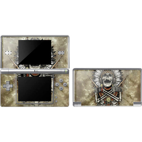 Liquid Blue Tribal Beats DS Lite Skin
