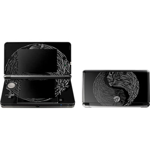 Liquid Blue Yin Yang Music Skulls Nintendo Skins