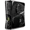 Liquid Blue Yin Yang Music Skulls Xbox 360 Slim (2010) Skin
