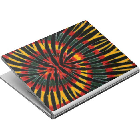 Liquid Blue Tie Dye - Rasta Surface Book Skin