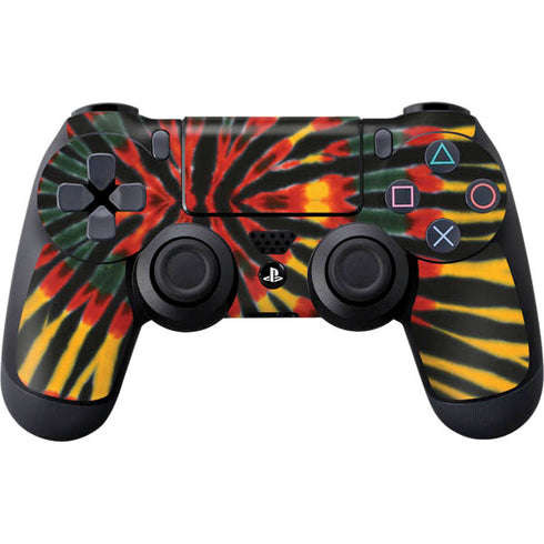 Liquid Blue Tie Dye - Rasta PlayStation PS4 Skins