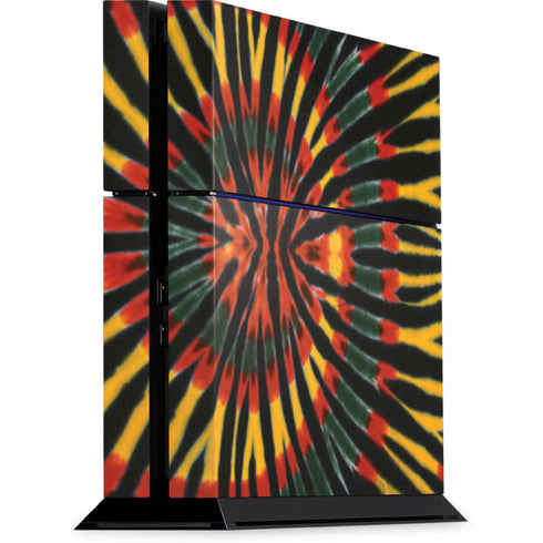 Liquid Blue Tie Dye - Rasta PlayStation PS4 Skins