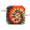 Liquid Blue Tie Dye - Rasta Spiral 85W Power Adapter (15 and 17 inch MacBook Pro Charger) Skin