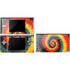 Liquid Blue Tie Dye - Rasta Spiral Nintendo Skins