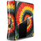 Liquid Blue Tie Dye - Rasta Spiral Xbox 360 Slim (2010) Skin