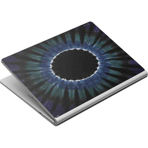 Liquid Blue Tie Dye - Sunflower Surface Book Skin