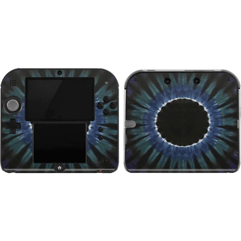 Liquid Blue Tie Dye - Sunflower Nintendo Skins
