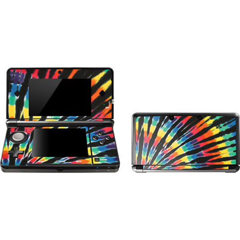 Liquid Blue Tie Dye - Rainbow 3DS (2011) Skin