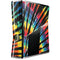 Liquid Blue Tie Dye - Rainbow Xbox 360 Slim (2010) Skin