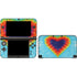 Liquid Blue Tie Dye Heart Nintendo Skins