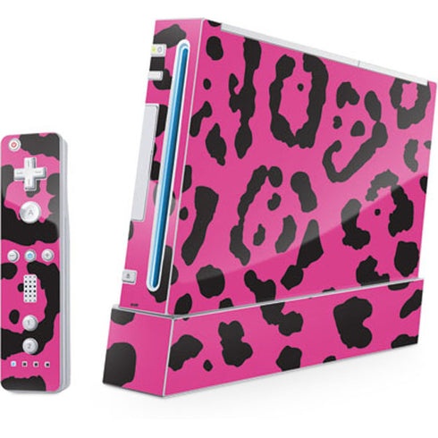 Rosy Leopard Wii (Includes 1 Controller) Skin