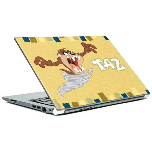Looney Tunes Tasmanian Devil Swirl Cream Portege Z30t/Z30t-A Skin