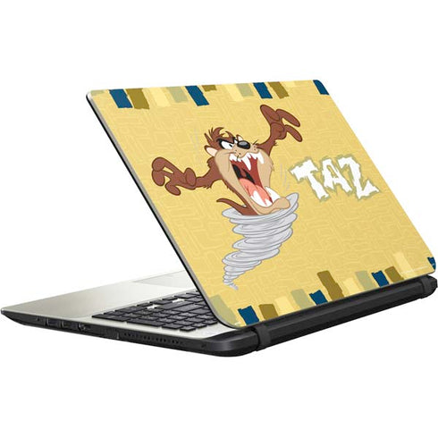 Looney Tunes Tasmanian Devil Swirl Cream Satellite L50-B / S50-B Skin