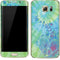 Liquid Blue Tie Dye Peace Heart Galaxy S7 Edge Skin