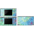 Liquid Blue Tie Dye Peace Heart Nintendo Skins