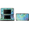 Liquid Blue Tie Dye Peace Heart 3DS (2011) Skin