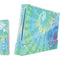 Liquid Blue Tie Dye Peace Heart Wii (Includes 1 Controller) Skin